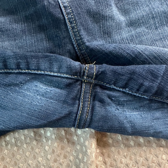 Torrid Blue Skinny Jeans with Contrast Stitching 14 GUC - Picture 5 of 11